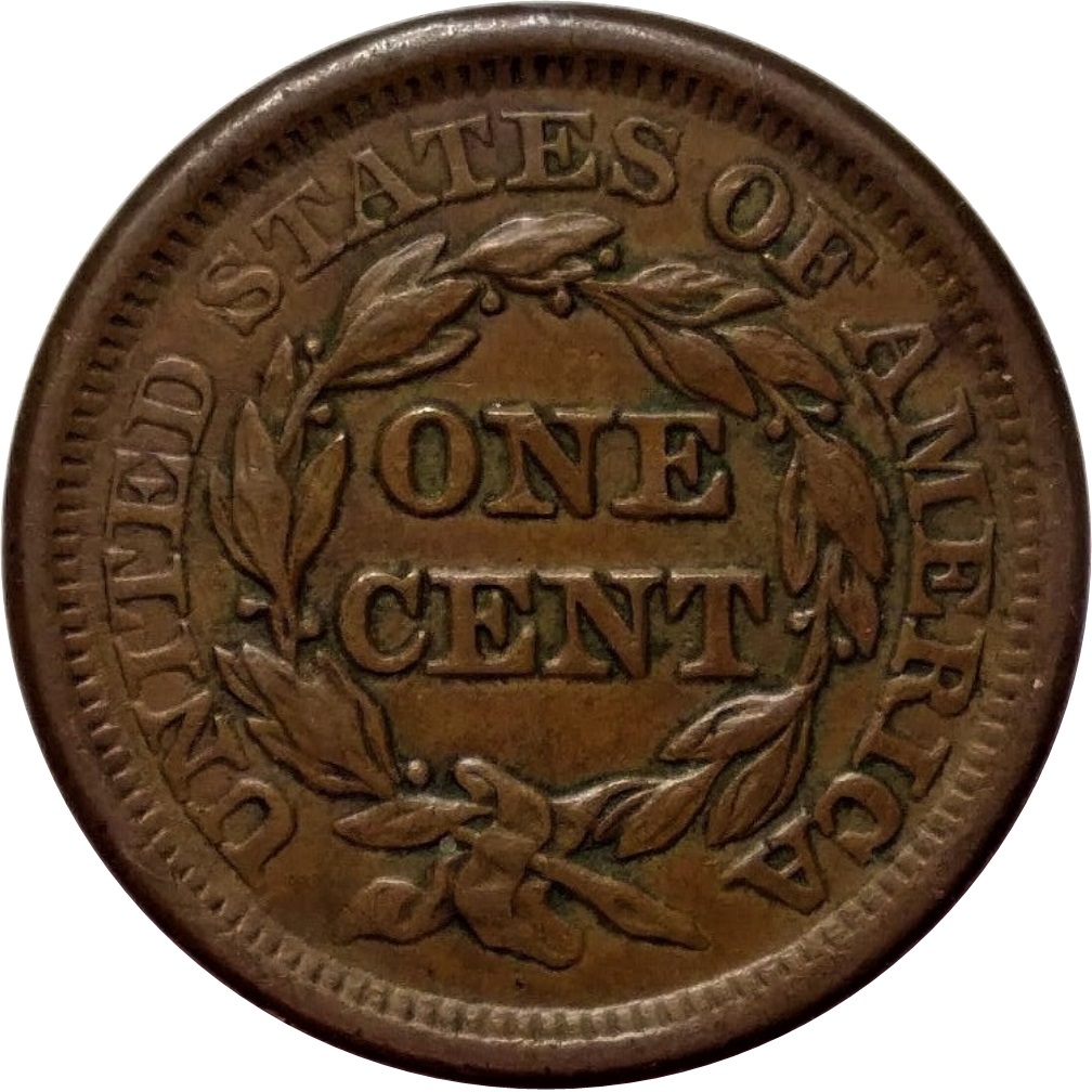 1856-Braided-Large-Cent-#2